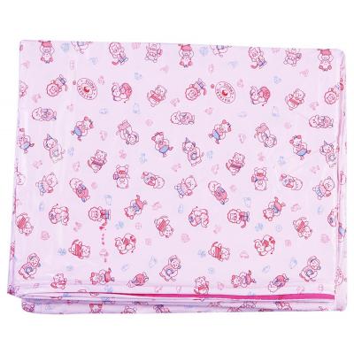 Tiny Toes, Double Bed Plastic sheet, Pink