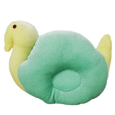 Tiny Toes Velvet Baby Pillow Duck Shape (Green)