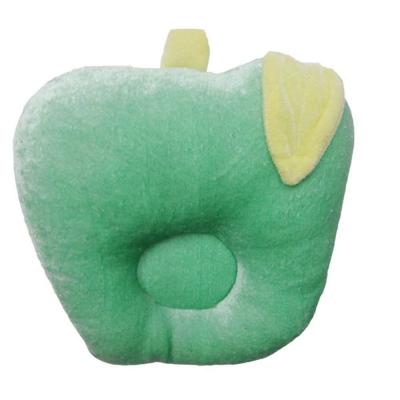 Tiny Toes Velvet Baby Pillow Apple Head (Green)