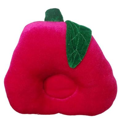 Tiny Toes Velvet Baby Pillow Pear Shape (Magenta)