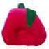 Tiny Toes Velvet Baby Pillow Pear Shape (Magenta)