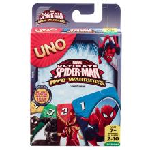 Mattel Uno Spiderman, Multi Color