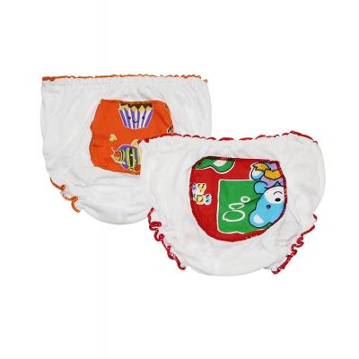 Tiny Toes Soft  Cotton Baby Panty Pack of 2, 0-6M