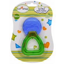 1st Step Gel Filled Teether with Rattle ,Football - Blue