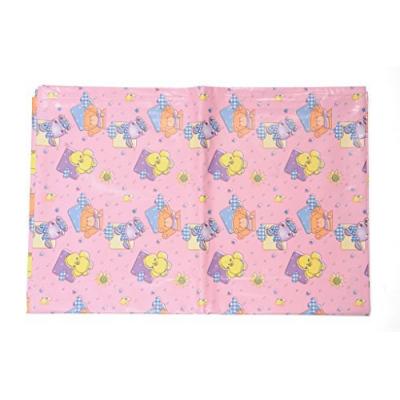 Tiny Toes Plastic Sheets (Double Bed) (Pink)