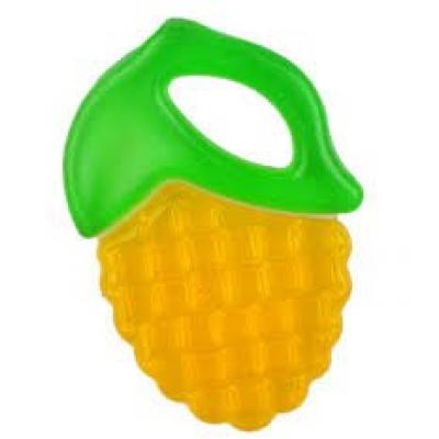 Tiny Toes Multi Colors Fruit Shape Water Teether Assorted  (Pack of 3)