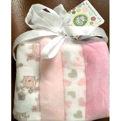 Tiny Toes Little Me Wash Cloth Multi Color (Pack of 8)