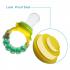 Luvlap Silicone Food/Fruit Nibbler, Soft Pacifier/Feeder for Baby, Pearly Green