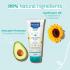 Mustela Stelatopia Cleansing Gel with sunflower - Baby Cleanser Face & Body Wash - with Natural Avocado - Tear Free